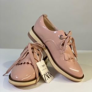 Zara pink rose shoes